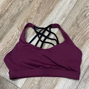Forever 21 Plum Sports Bra